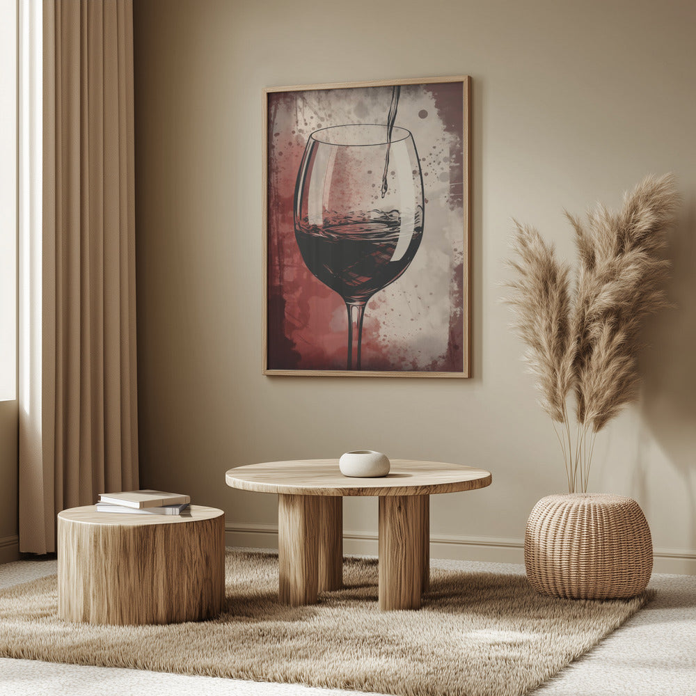 Rött Rött Vin Nr 5 | Poster