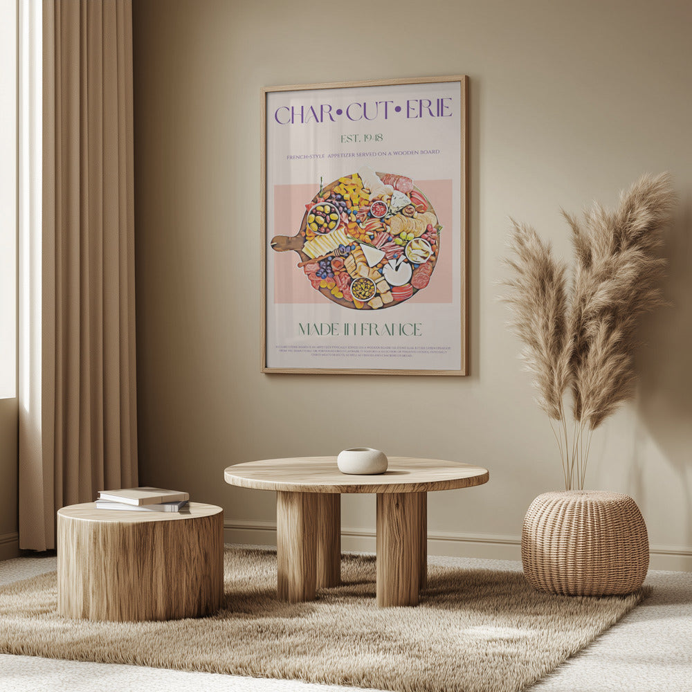 French Feast Board | Poster