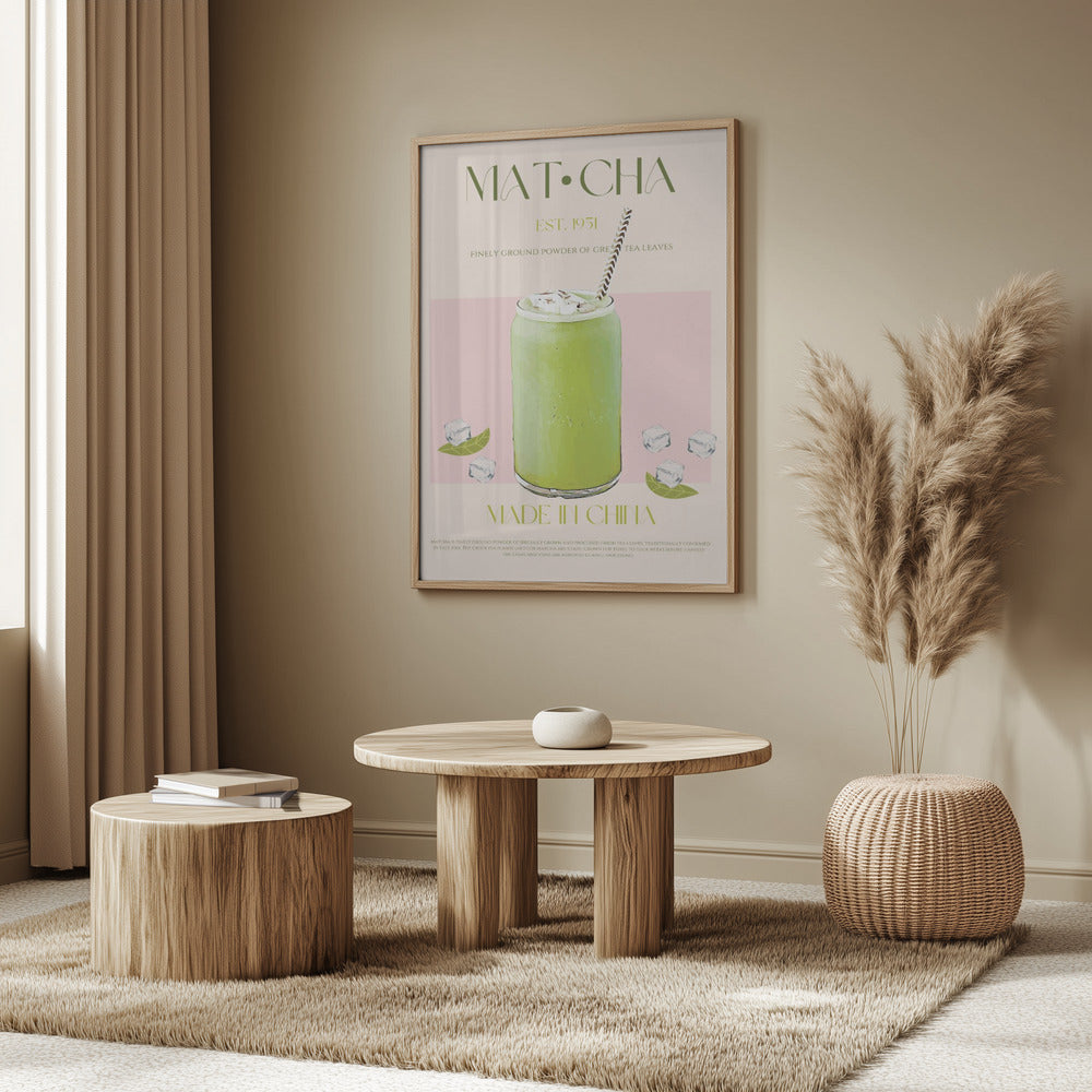 Kyld Matcha-dryck | Poster