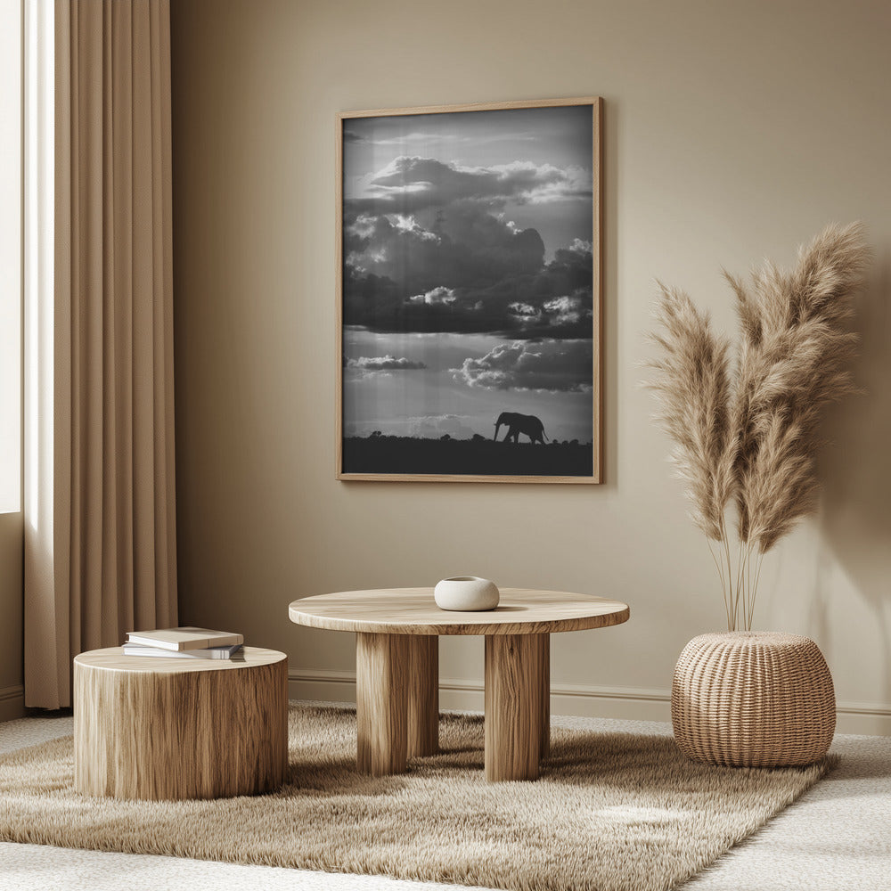 Han vandrar under en afrikansk himmel | Poster