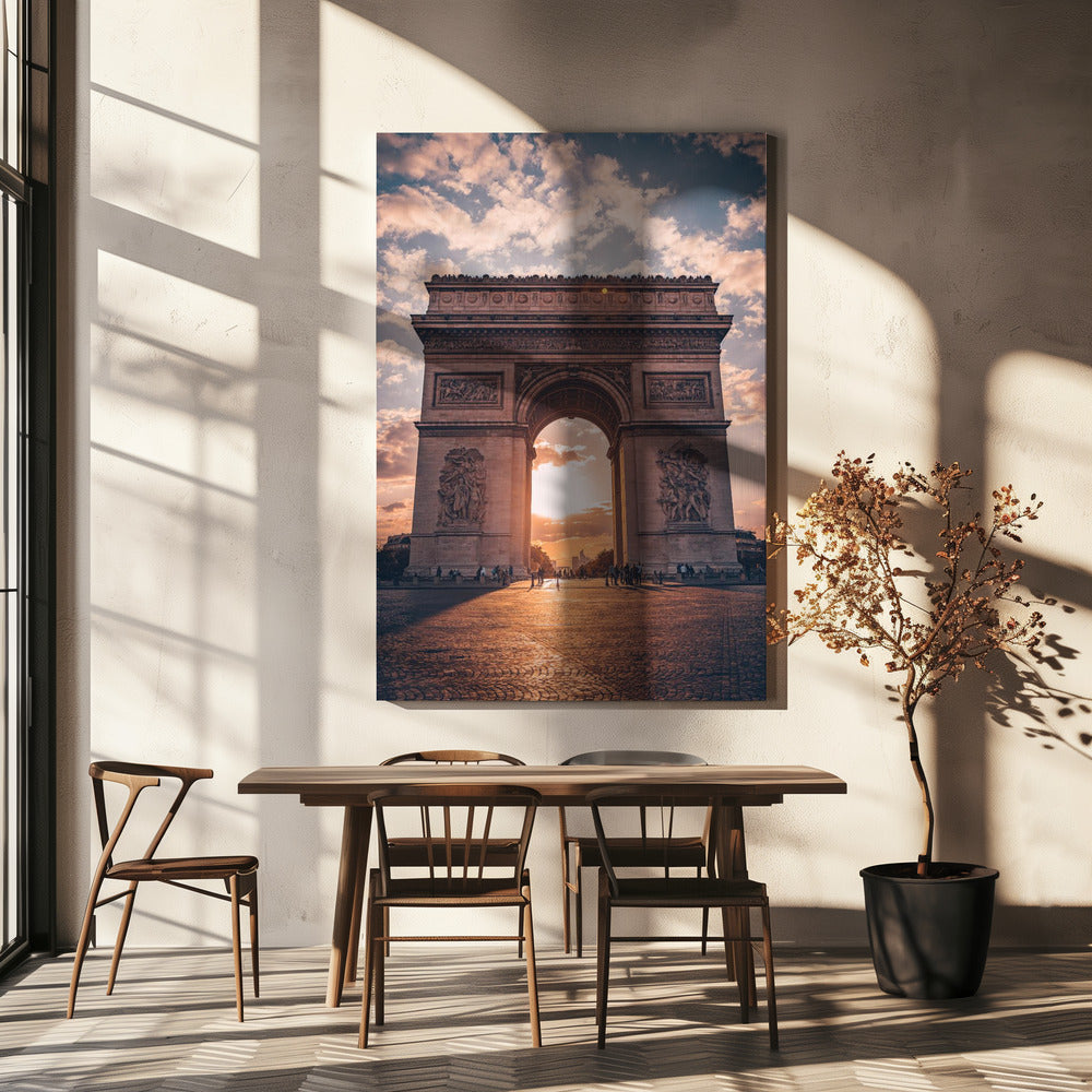 Paris gyllene båge | Canvas