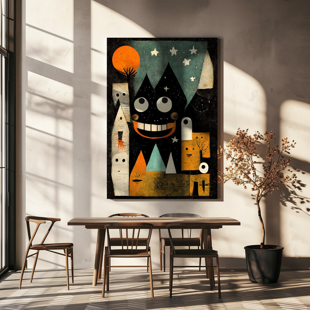 Monsterville | Leinwand-Bilder