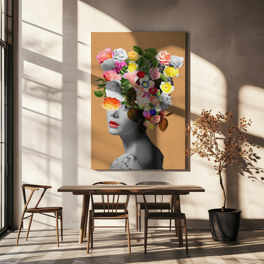 Blomsterporträtt | Canvas