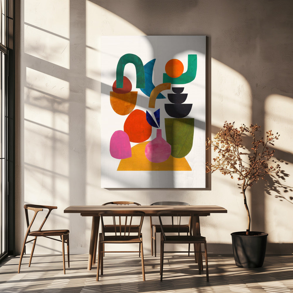 Happily Stacked | Canvas
