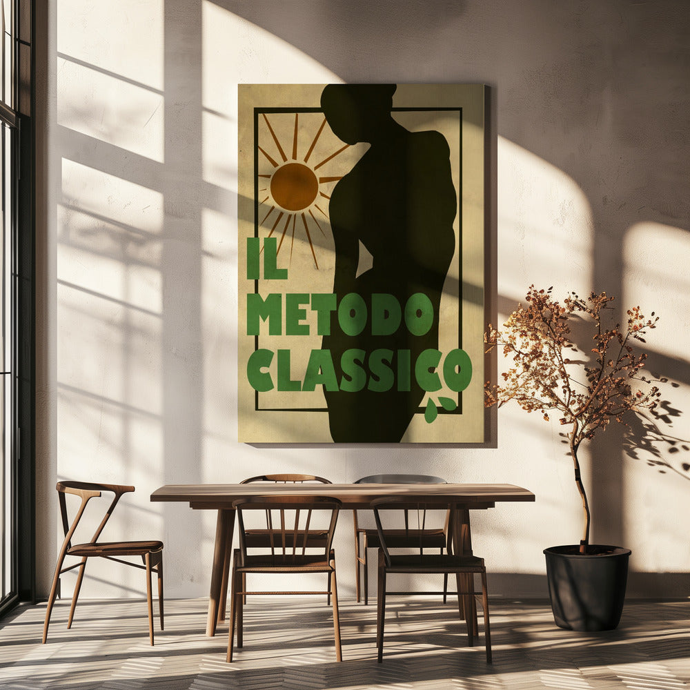 Vintage abstracto de verano | Impresiones en Lienzo