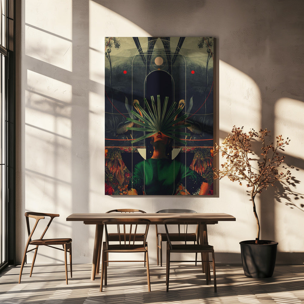 She Saw the Equator | Canvas
