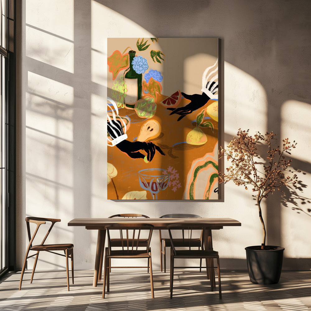Eine Handvoll Liebe | Leinwand-Bilder