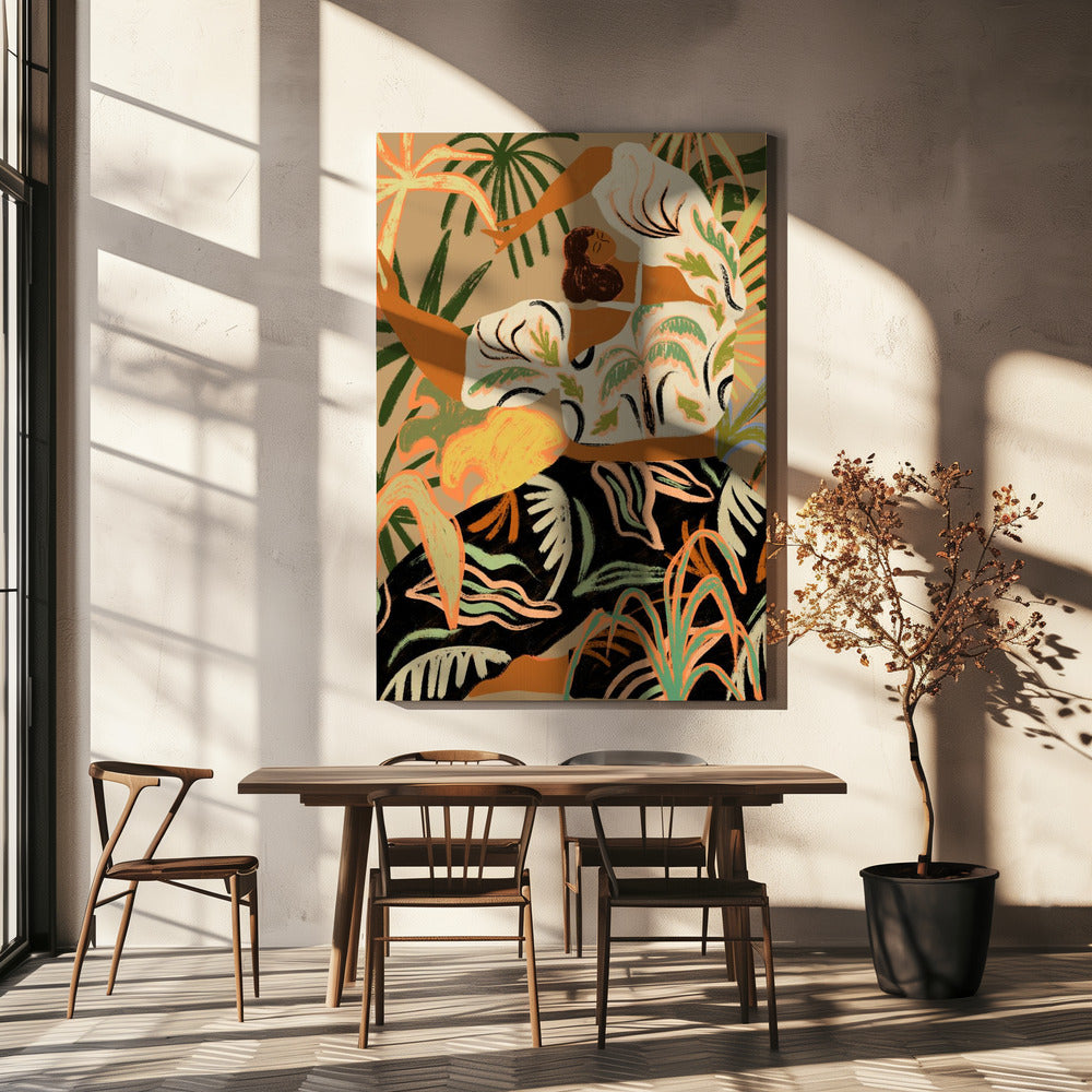 Naturens omfamning | Canvas