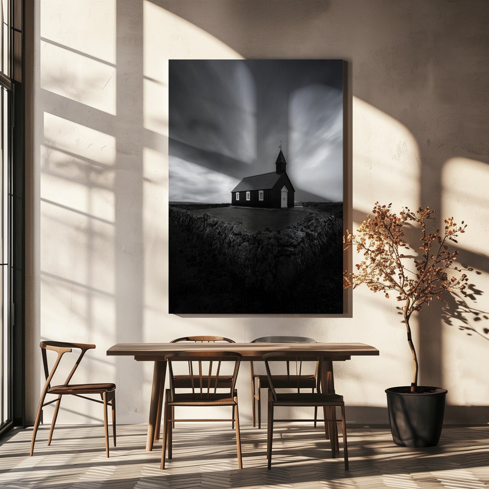 Black Church | Canvas