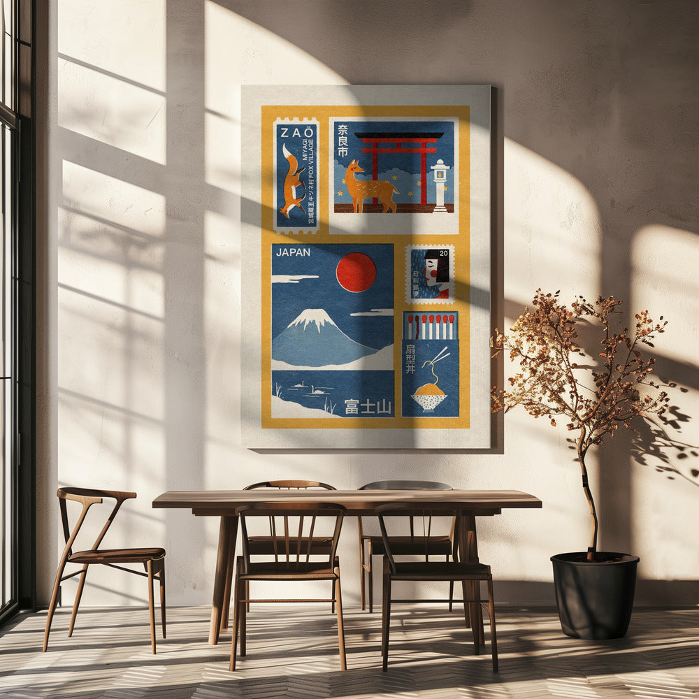 Japanskt efemera | Canvas