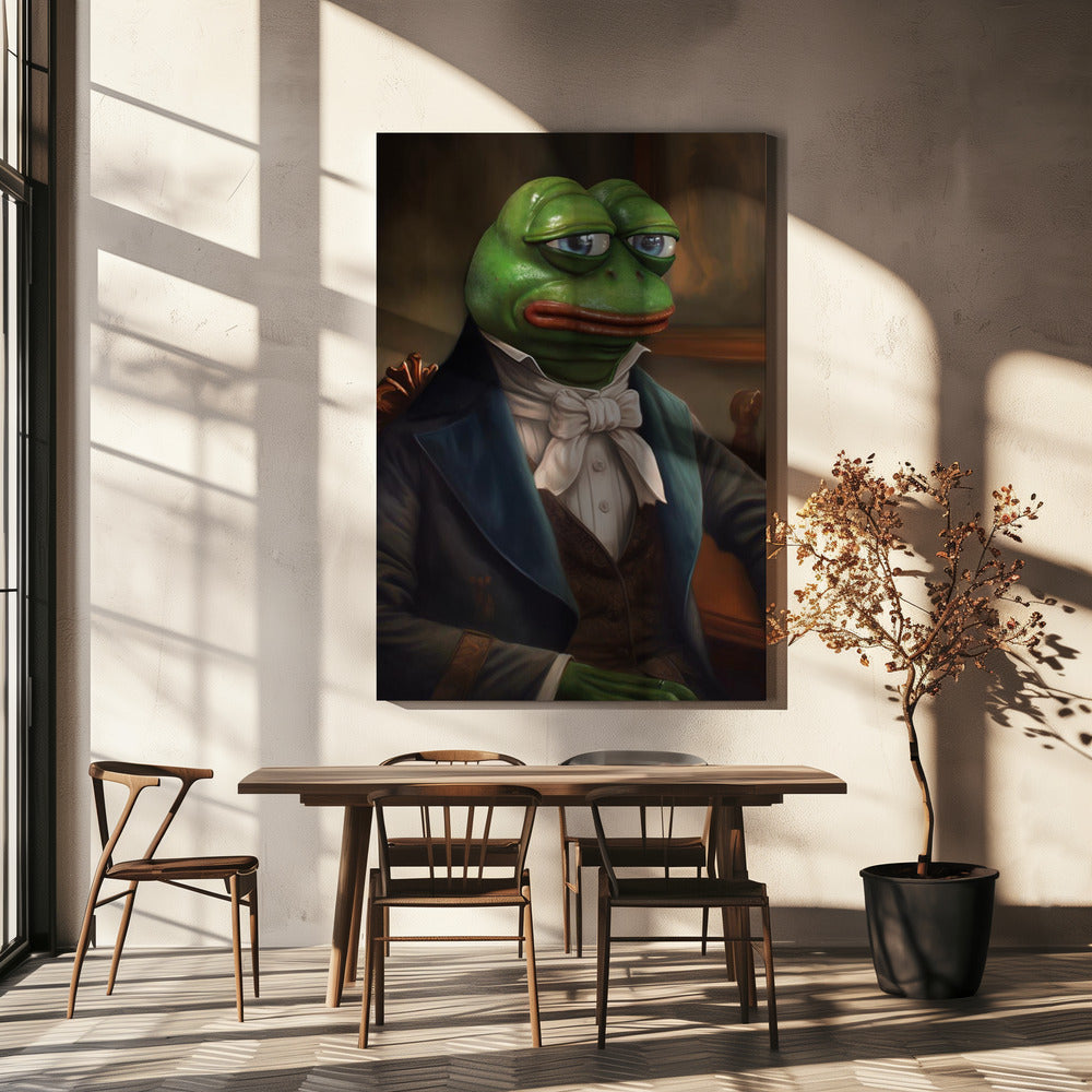 Sir Pepe | Canvas