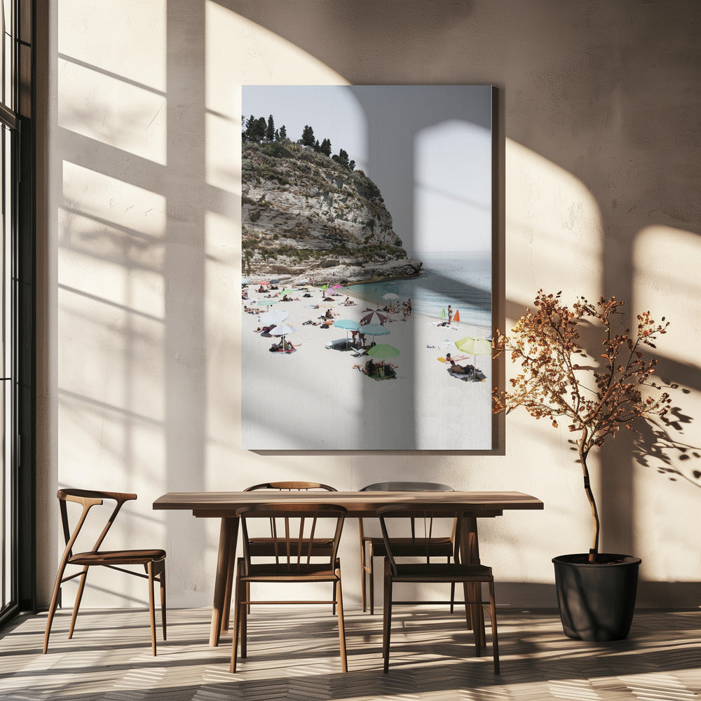 Italiensk strand | Canvastavla