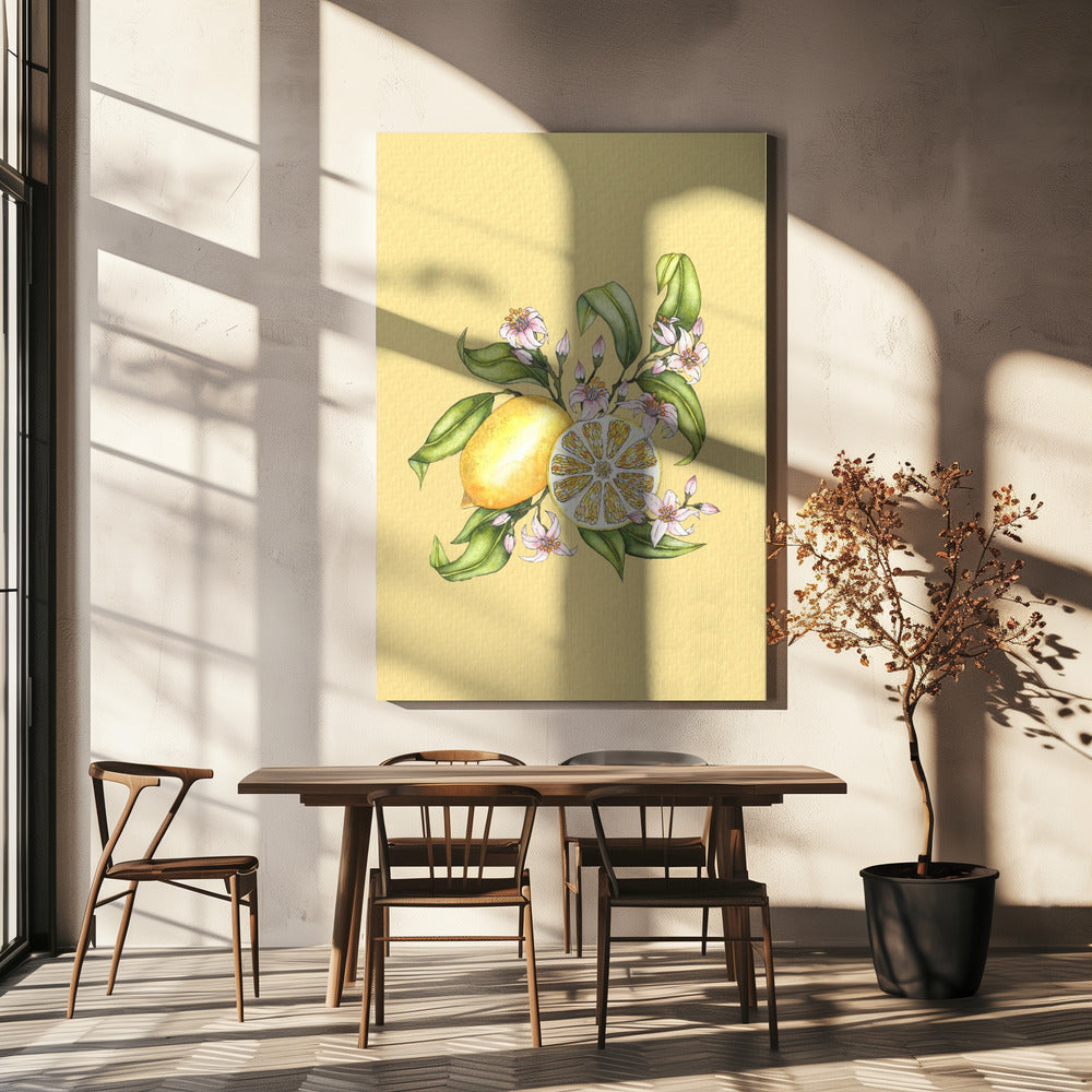 Lemon illustration | Canvas