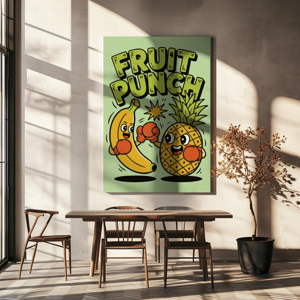 Fruktpunch Rosa | Canvas