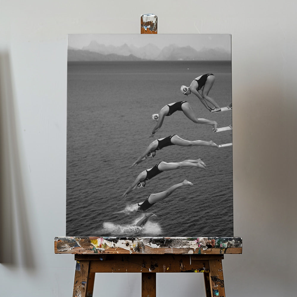 Dykningens skönhet | Canvas