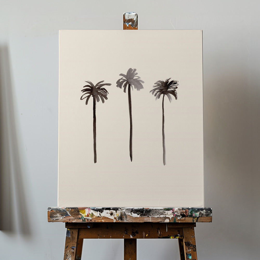 Palm Trees Ink | Canvas