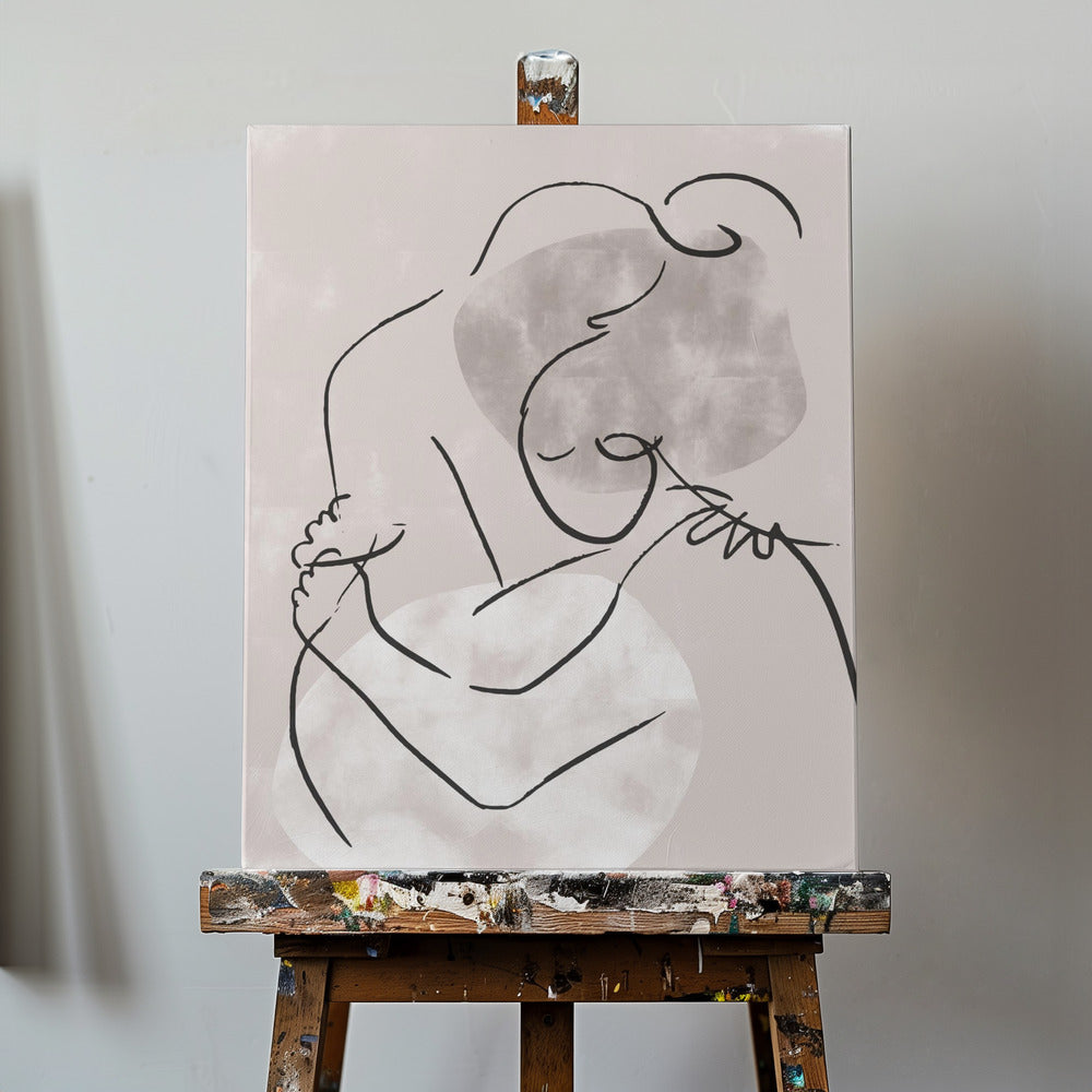 The Hug | Canvas