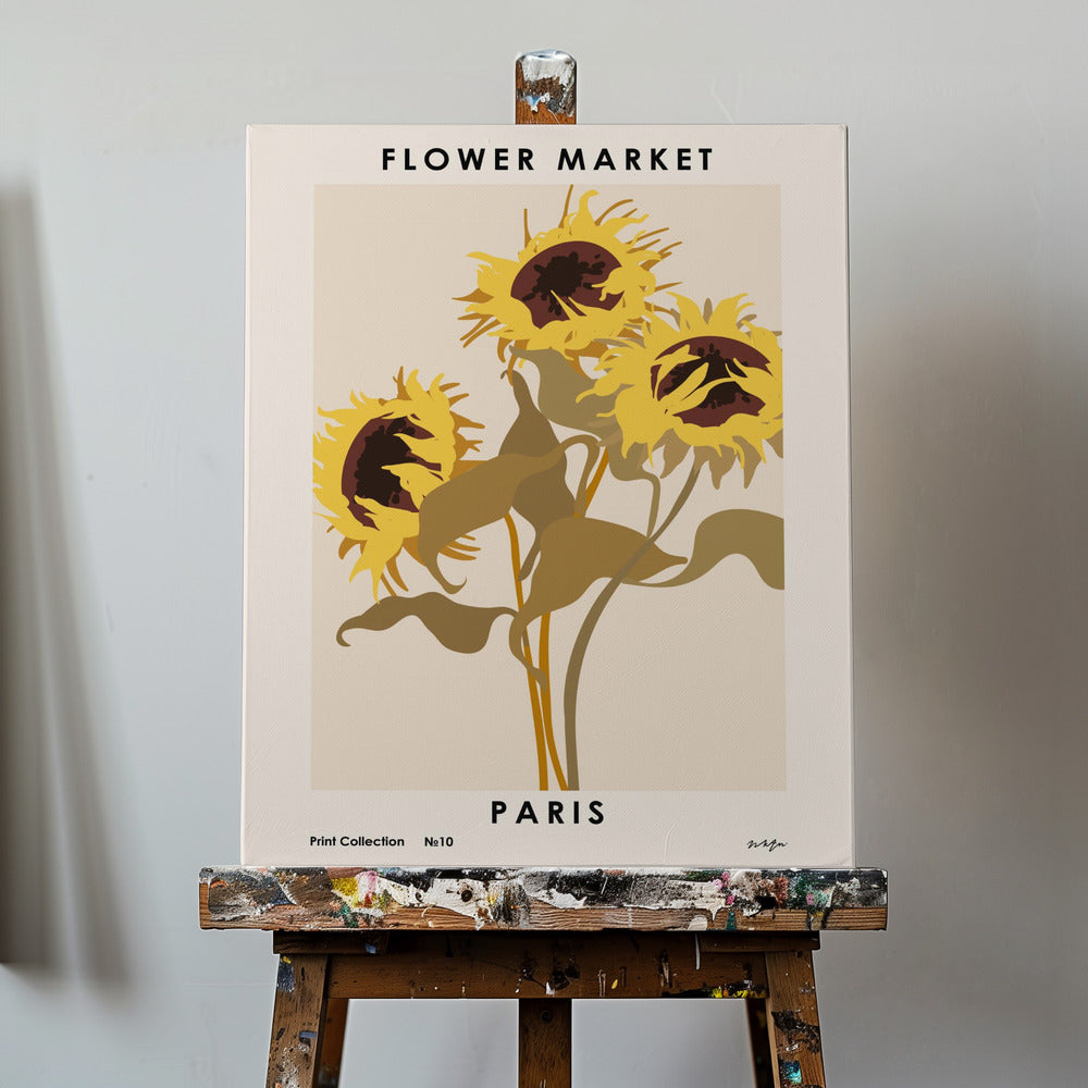 Flower Market. Paris | Canvas