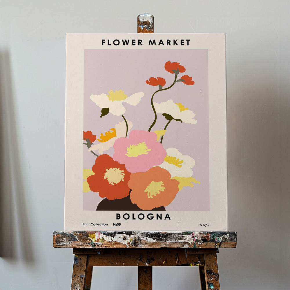 Flower Market. Bologna | Canvas