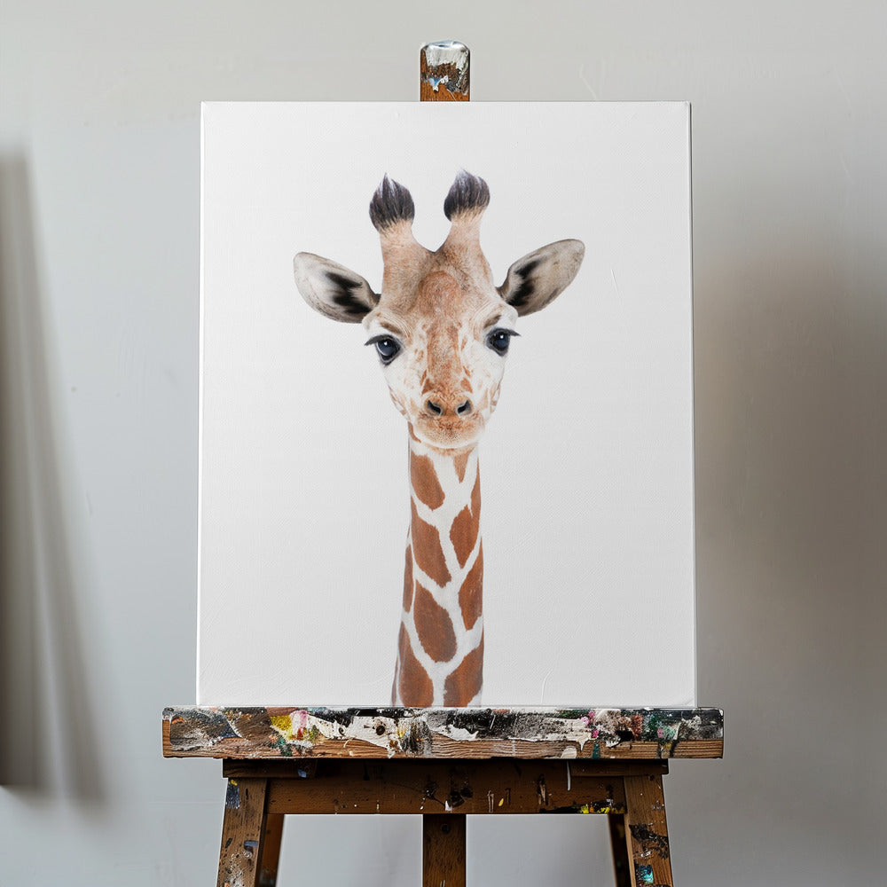 Baby Giraffe | Canvas