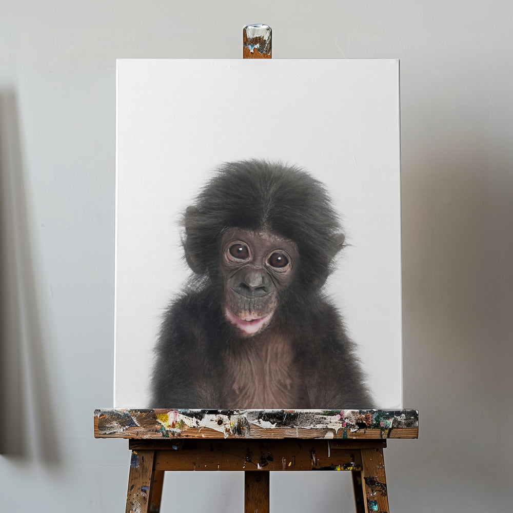 Baby Monkey | Canvas