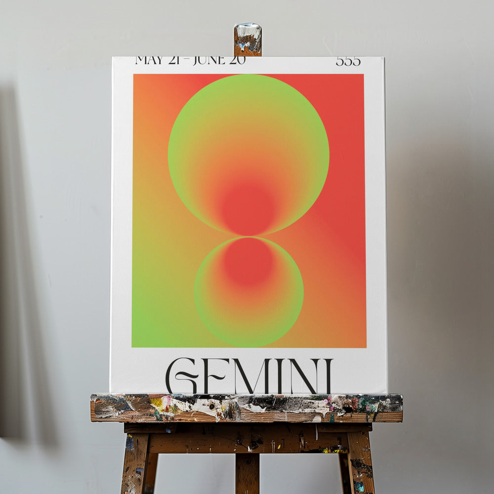 Dual Harmony Glow | Canvas
