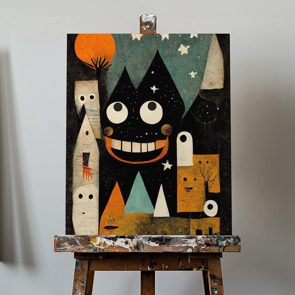 Monsterville | Leinwand-Bilder