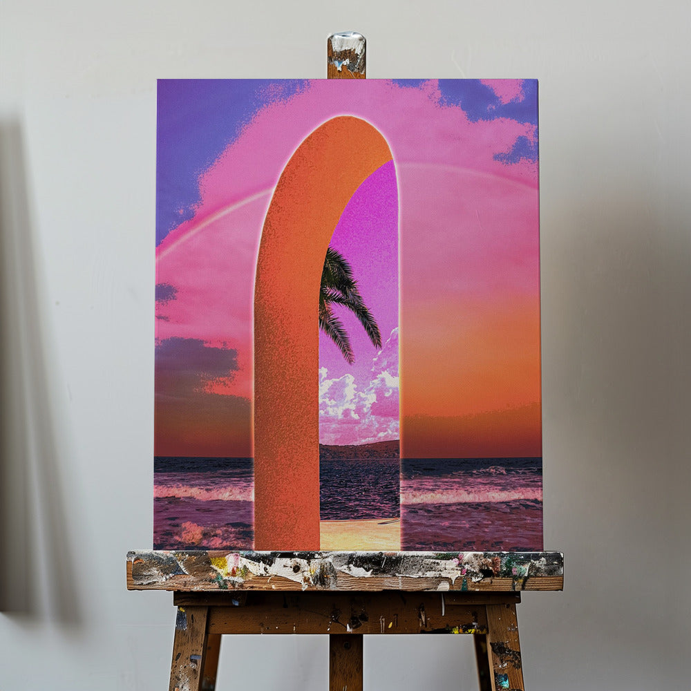 Portal Vaporwave | Canvas
