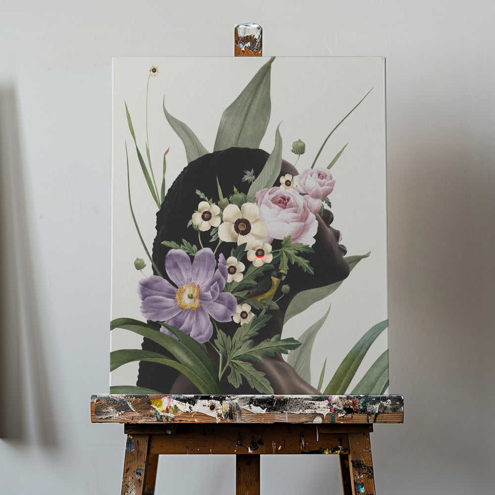 Lilla blomst | Lærredsbilleder