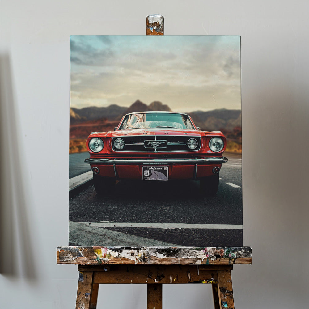 Oldtimer-Liebe | Leinwand-Bilder