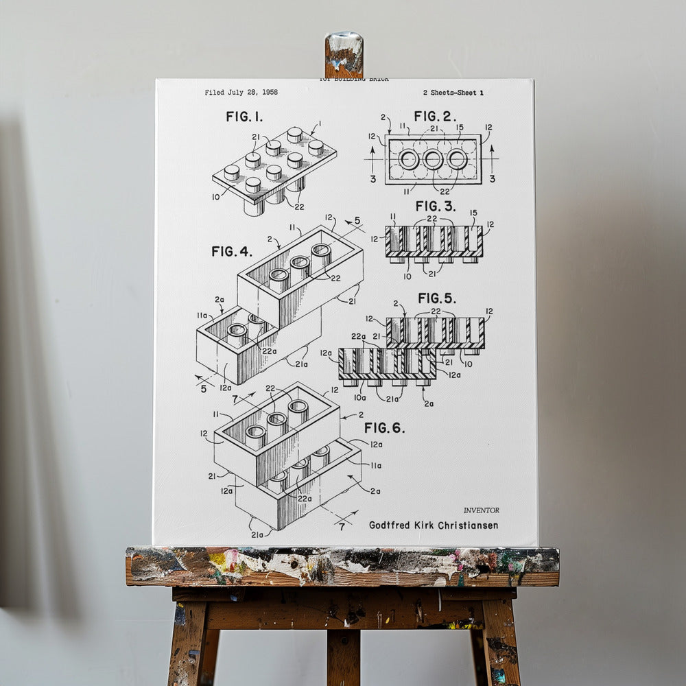 Lego Nº1 | Canvas