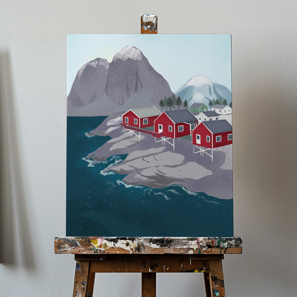 Norge | Canvastavla