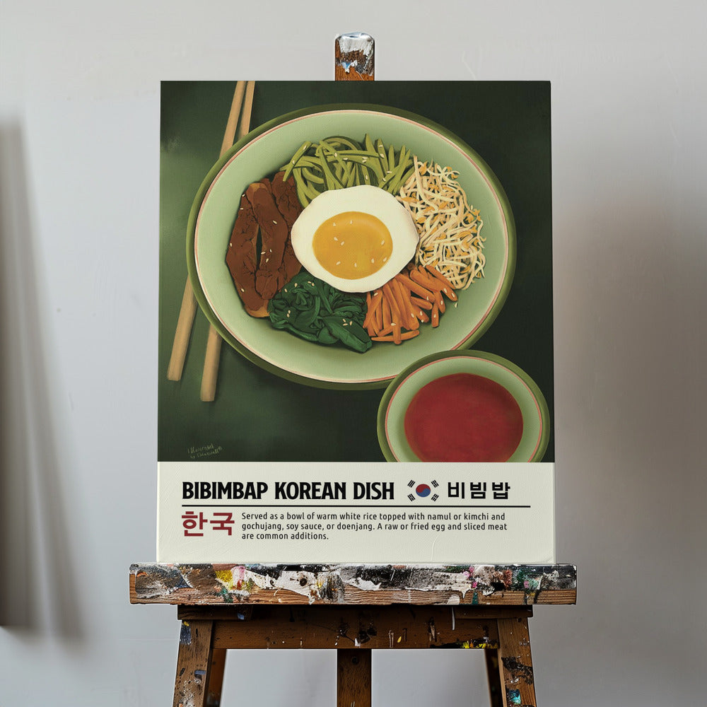 Bibimbap | Impresiones en Lienzo