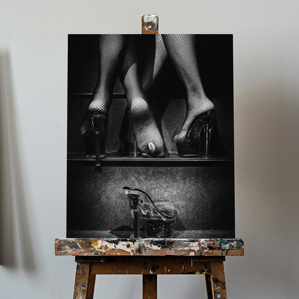På fotsulorna | Canvas