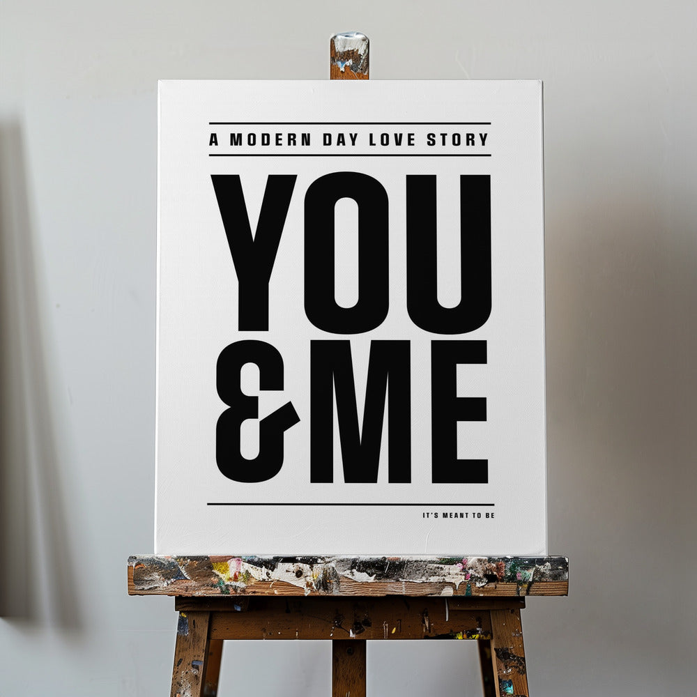 Modern Day Love Story | Canvas