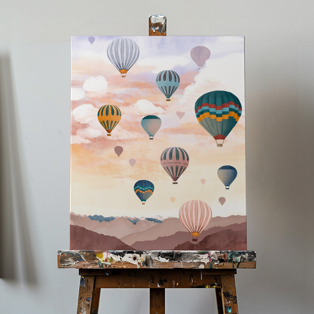 Airballoon Sky | Canvas