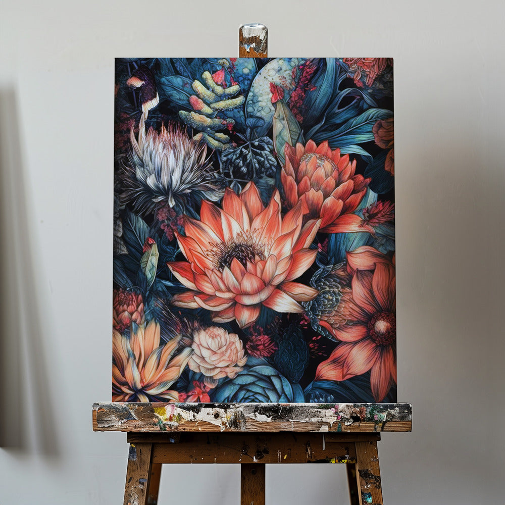 Suckulenter och kaktusar 10 | Canvastavla