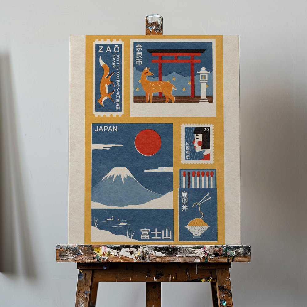 Japanskt efemera | Canvas