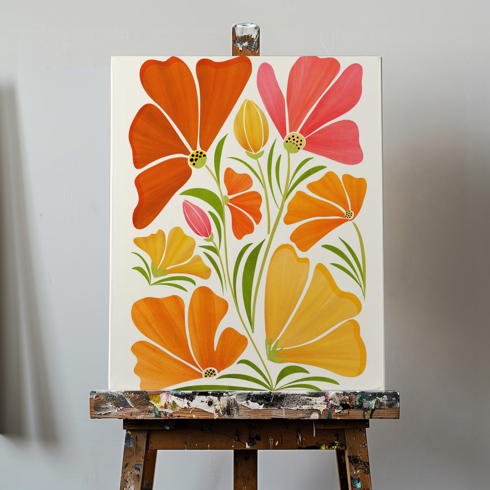 Spring Wildflowers | Canvas