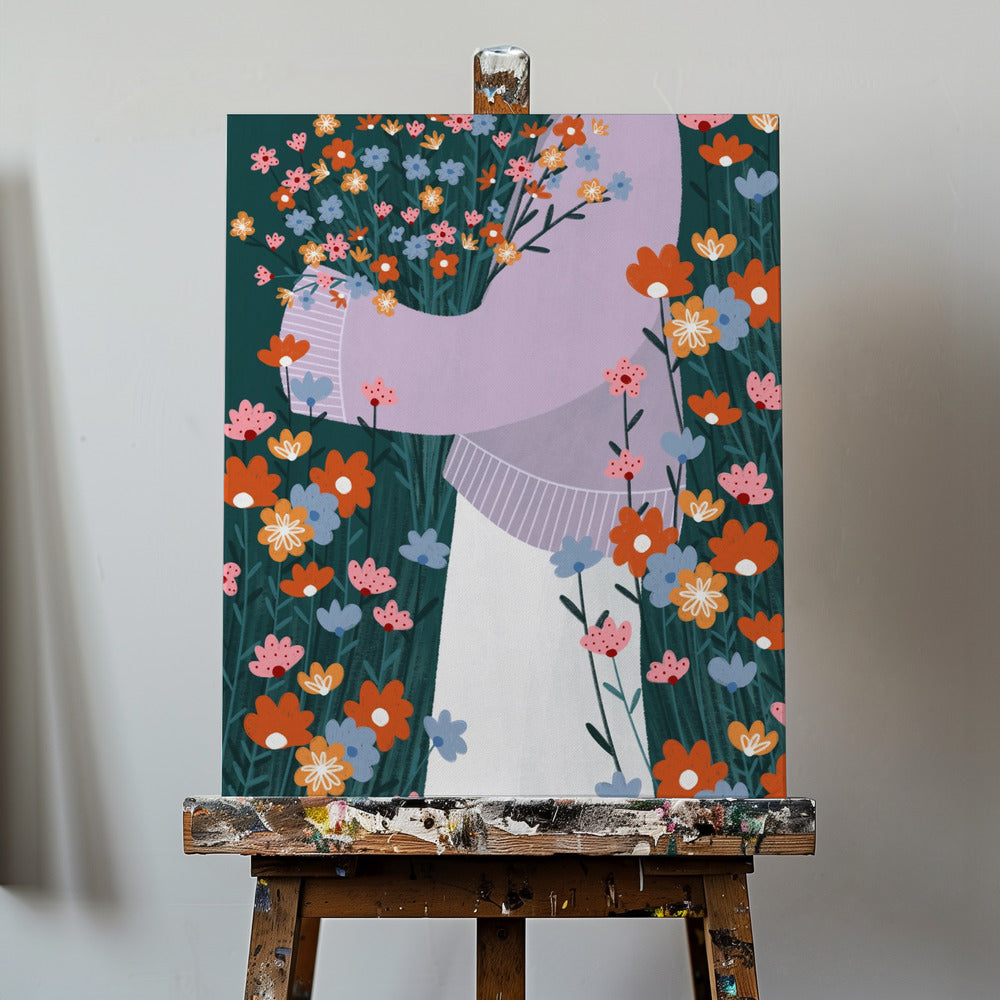 Wildflower Garden | Canvas