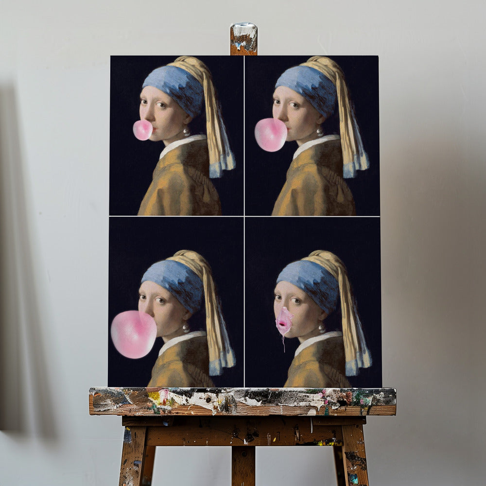 Pearl Gum Explosion | Canvas