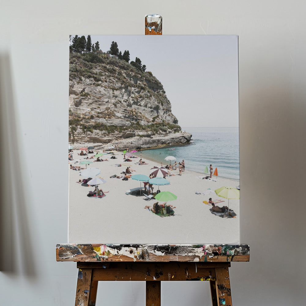 Italiensk strand | Canvastavla