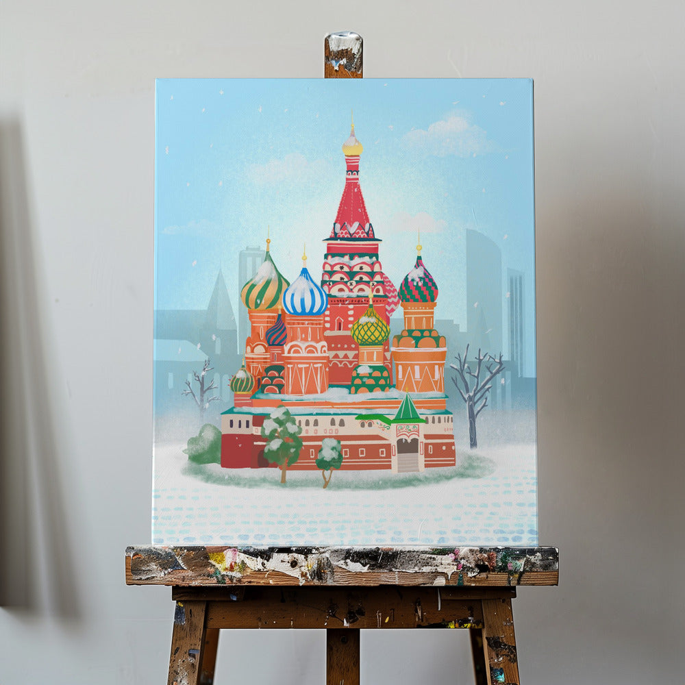 Moskva | Canvastavla