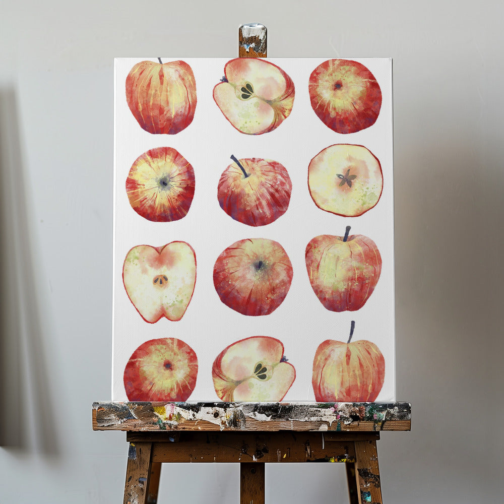 Apfel-Medley | Leinwand