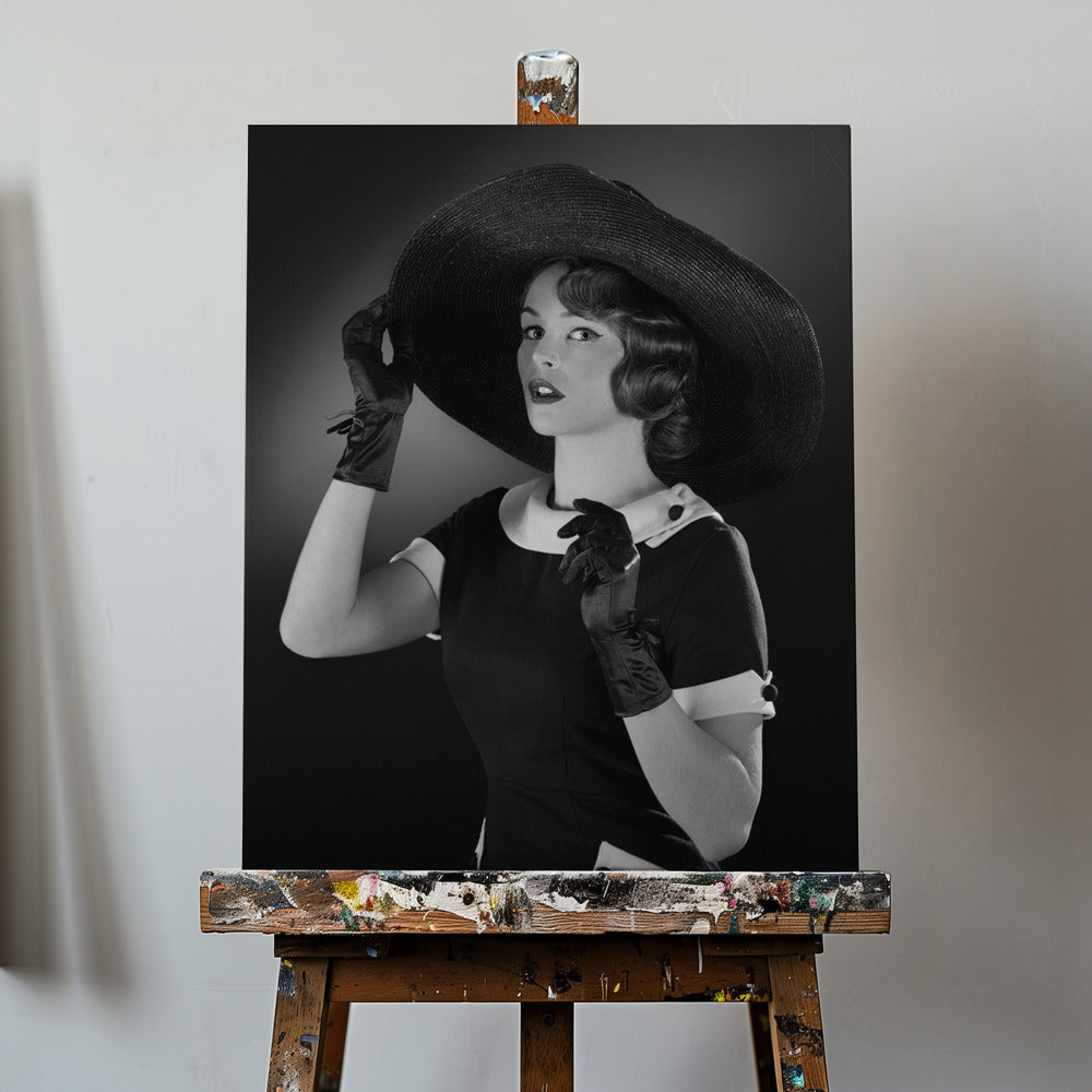 50'beauté et élégance française | Tableaux sur Toile