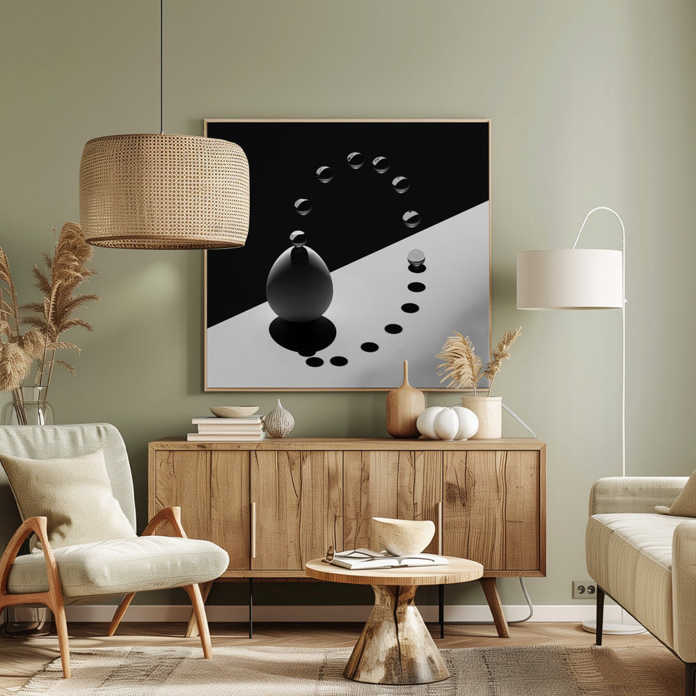 Arch Drops Egg | Lerretsbilder