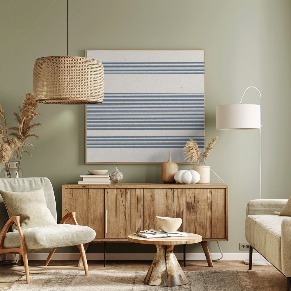 Rhythmic Stripes | Canvas