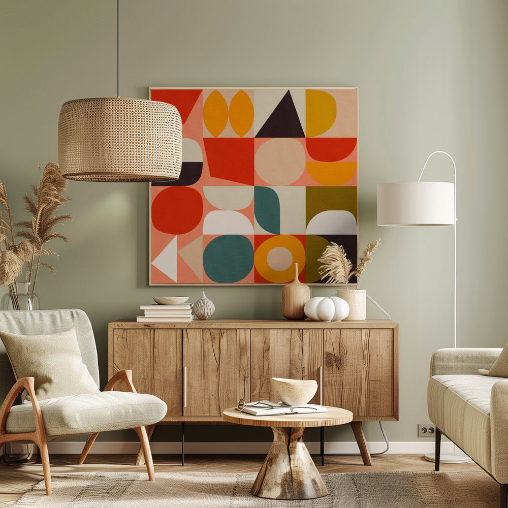 Bauhaus New 4 | Leinwand-Bilder