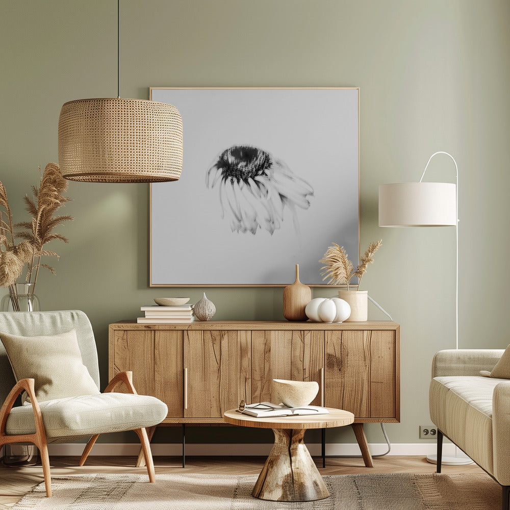 Stämningsfull blomma | Canvastavla