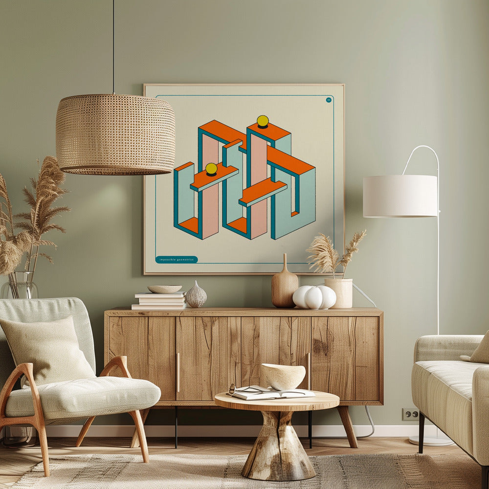 Omöjliga geometrier 30 | Canvas
